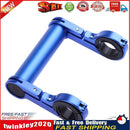 10cm Bicycle Light Holder Bike Handlebar Extender Lamp Phone Stand(Blue) Newly