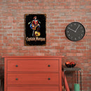 Weatherproof Retro Beer Advertisement Sign Iron Painting Wall Drawing (C)