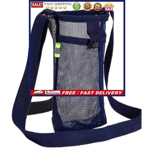 Water Bottle Carrier Bag with Adjustable Shoulder Strap Universal Bottle Sl