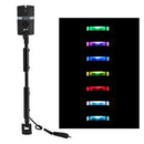 7 Color Indicator LED Carp Fishing Bite Alarm Set Fish Hard Rod Hanger Alar
