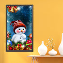 Diamond Painting Kit snowman Full Round Rhinestone Wall Picture