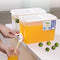 4L Refrigerator Cold Ice Kettle With Faucet Lemonade Water Tea Bottle Cool Newly
