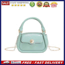 Mini Handbag Leather Chain Crossbody Bags Top-handle Purse Small Square Clutc