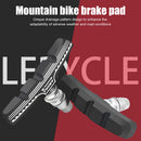 1 Pair Lebycle Mountain Bike Brake Pads V Brake Block Bicycle Cycling Accessory