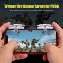 2Pcs X7 Mouse Feel Game Controller Joystick Trigger Gamepad Handle for PUBG