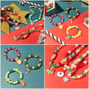 Reindeer Snowman Santa Claus Christmas DIY Bead Beading Kit Jewelry Making Kit
