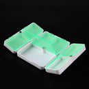 Foldable Pill Box Drug Tablet Storage Travel Case Holder 7 Days Pill Box