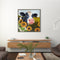 Flower Cow Canvas Painted Oil Paint By Numbers Wall Art Modern Bedroom Decor