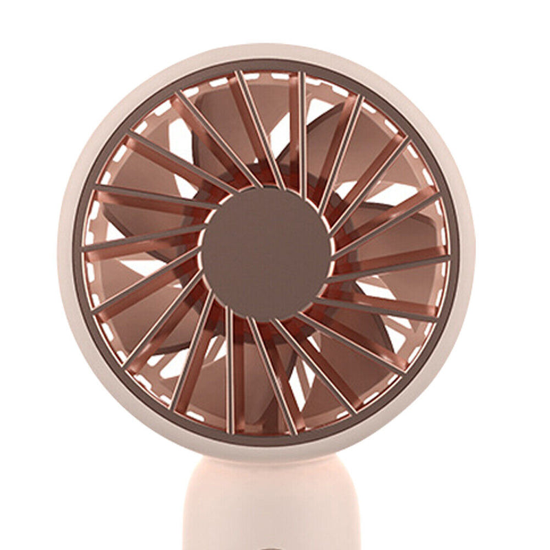 Mini Handheld Air Cooler Fan USB Charging Portable Cooling Small Sport Mute Fans