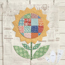 Sunflower Quilting Template Set DIY Acrylic Cutting Sewing Patchwork Art Cr