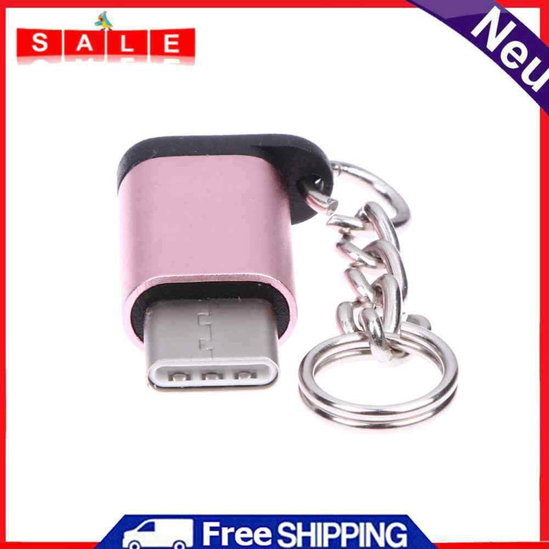 Metal-USB-3.1 Type-C Male to Micro-USB 2.0 5Pin Female Data Customize