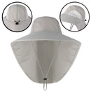 Summer Outdoor Riding Anti-UV Sun Hat Beach Sunscreen Neck Face Wide Brim Hat