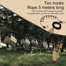 Lanyard Tent Accessories Clothespin Clothesline Tent Rope Hanging Rope