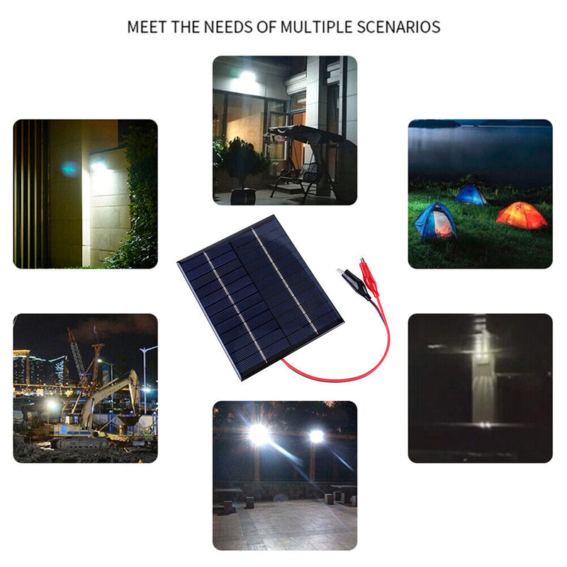 Outdoor Portable DIY Solar Cells Charger 136x110MM for 9-12V Battery Chargi