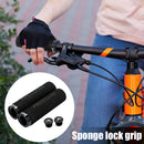 MOTSUV MTB Bike Handlebar Cover Grips Bicycle Locking Handle Grip (Black) Newly