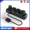 USB RGB Copy Paste Keyboard 3 Keys 1 Knob Programmable Custom Keypad for De