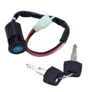 Motorcycle Key Barrel Ignition Switch 4 wire On/Off Quad Universal