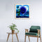 5D DIY Full Drill Diamond Painting Blue Rose Cross Stitch Embroidery Kits Newly