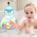 Baby Cartoon Bath Water Toys Hanging Net Ocean Balls Storage Bag (Elephant)