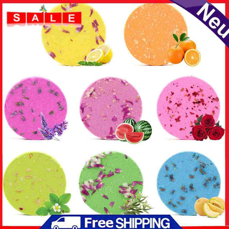 8pcs Hot Spring Bath Bubble Bomb Fragrance Shower Salt Ball Bathroom Accessories