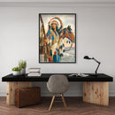 5D Diamond Painting Full Round Drill indians Picture of Rhinestone