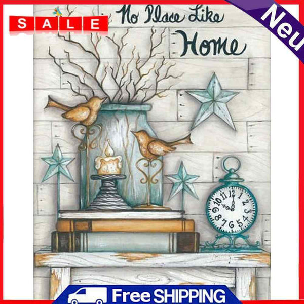 DIY 5D Home Bird Star Diamond Painting Kit Full Round Drill Drawing Ornaments