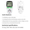 Energy Power Consumption Power Meter Electricity Meter Socket Energy Monitor