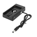 Battery Adapter Pad Buckle Plate with 7.4V DC5.5 2.1mm Plug for Sony NP-F Series