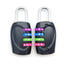Color Padlock Combination Padlock Window Door 4-digit Number Password Lock