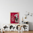 5D DIY Rose Bear Rhinestone Drawing Full Round Drill Diamond Picture for Gifts