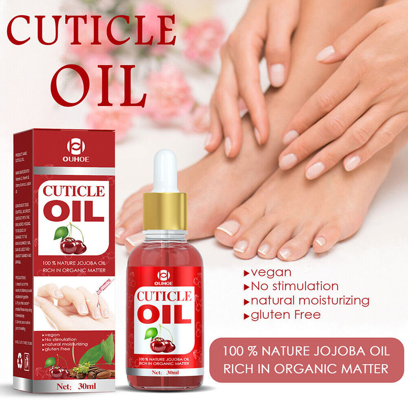 Jojoba Nail Cuticle Oil Contain Vitamin B E Moisturizing Nourishing Essence