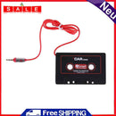 Cassette Aux Adapter 3.5mm Jack Male Car Cassette Tape Cassette Mp3 Player C