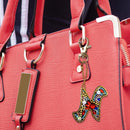 DIY Key Chain Diamond Painting Letters Women Bag Keyring Pendant Gift (N) Newly