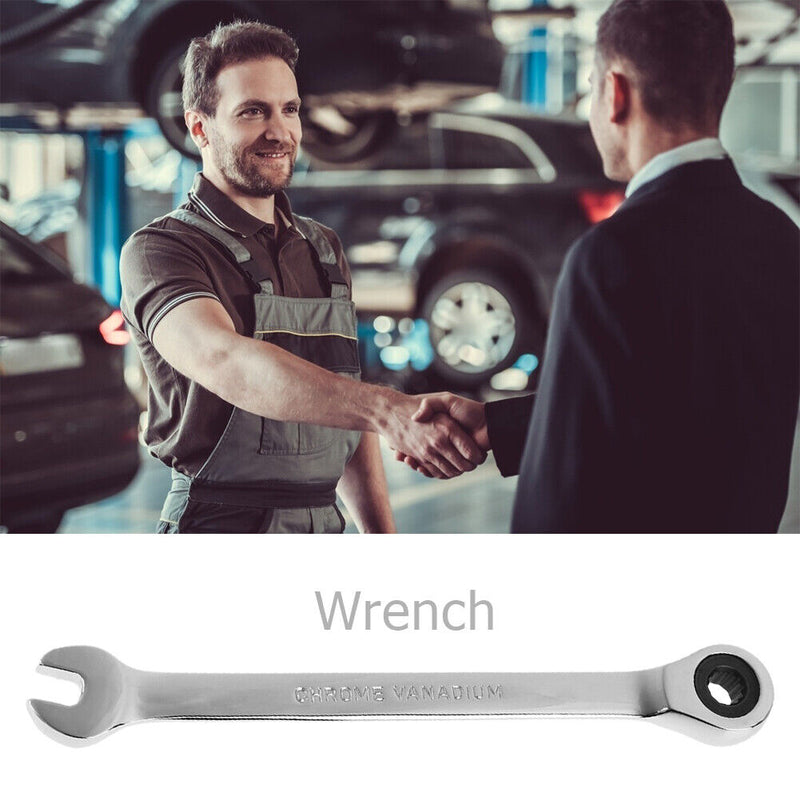 72 Teeth Ratchet Spanner Quick Release Socket Car Repair Wrench (13mm)