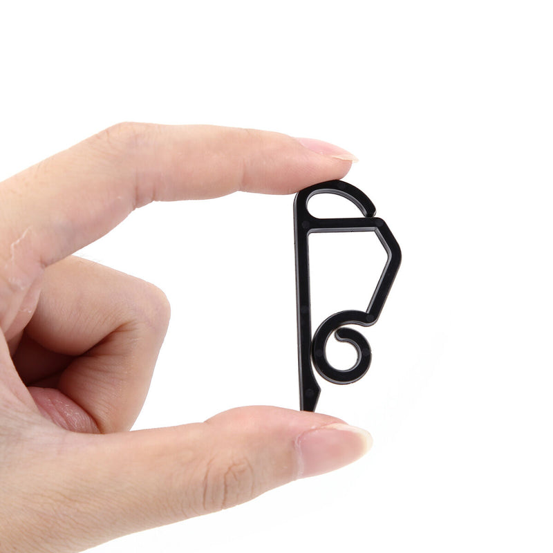 100pcs Christmas Light Clips Outdoor Light Clip Weatherproof Plastic Hooks