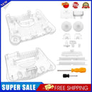 Replace Retro Console Shell Translucent Case Fit for Nintendo N64 (Clear)