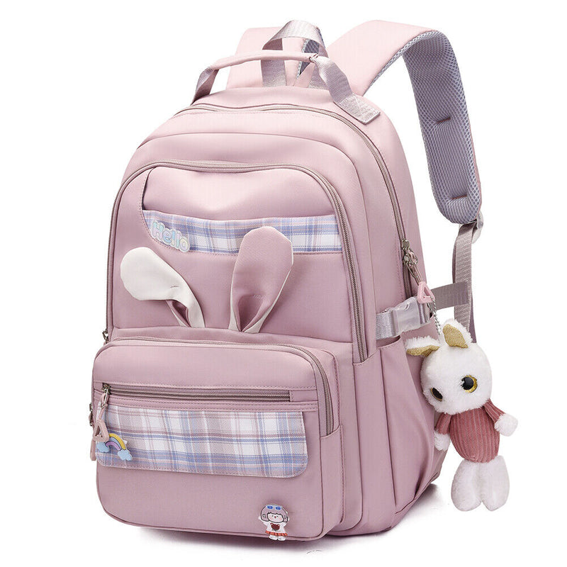 #A Fashion Backpack Cute Rabbit Kids Backpack Pendant Backpacks Children for T