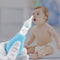 Silicone Baby Nose Cleaner Vacuum Sucker Infant Kids Nasal Aspirator (Blue)