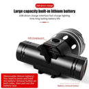 Rotatable Rear&Front Lights Riding Light T6 LED Bike Lights Bicycle Headlight
