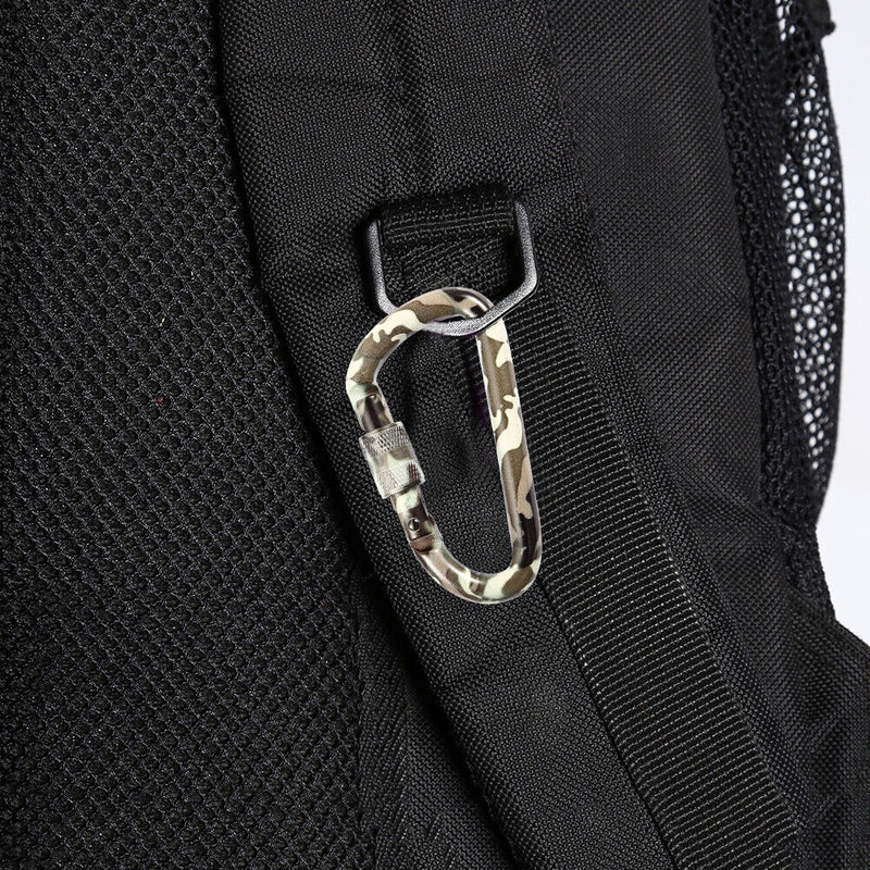 Mountaineering Fast Hang Buckle D-Ring Keychain Clip Keyring Hook Carabiner T