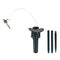 Solar Powered Artificial Flying Lawn Stakes Yard Art Ornament (Hummingbird)