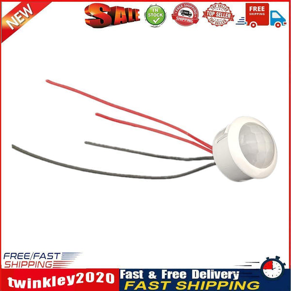 DC 12V 24V Wiring Infrared Sensor Ceiling Lamp Human Body Induction Switch Newly