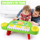 Cartoon Animal Piano Electronic Keyboard Music Baby Educational Toys Random