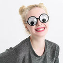 Eyes Glasses Funny Shaking Costume Eyes Glasses Funny Glass Eyes Goggles I4M6