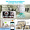Wireless Wi-Fi Home IR Smart IP E27 1080P Light Bulb Camera 360°