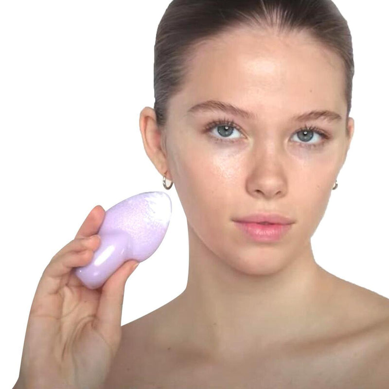Tongue Shaped Powder Puff Face Makeup Applicator Makeup Non-Stick Powder Puff`