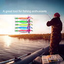 5pcs 10cm 8.1g Shrimp Jigs Fishing Lures Artificial Crankbait Hard Baits