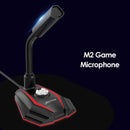 Desktop Capacitive M2 RGB Noise Reduction Computer Live Microphone (USB