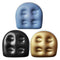 2pcs Inflatable Cushion Tub Anti-Hemorrhoids Inflatable Seat Pad (Golden)