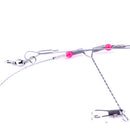 High Carbon Rope Wire Leader Trace With Snap Safety Snaps Fishing Wire Line